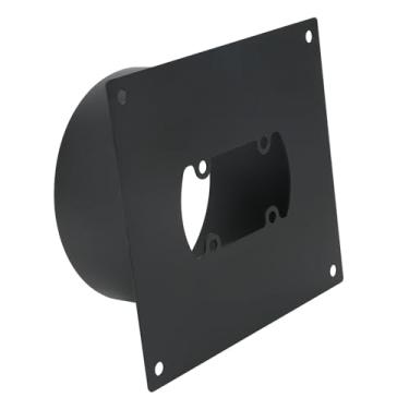 Imagem de Placa de montagem de torre de aquecedor a diesel de estacionamento para trailer trailer (preto, 75 mm / 3 polegadas de altura)