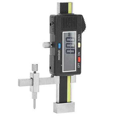 Imagem de Medidor de Passo de Lacuna, Medidor Digital de Passo de Lacuna C1-10P Aço Inoxidável Escala de Guindaste Profissional Medidor de Régua de Lacuna Medidor de Profundidade de Passo