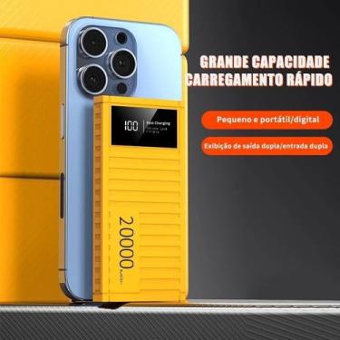 Imagem de Power Bank Powerbank 20000mAh Carregador Portatil 2 Portas - importado
