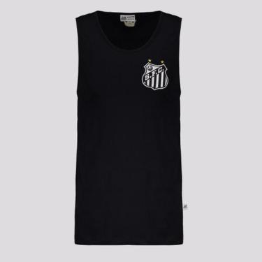 Imagem de Regata Santos Logo Preta - Surf Center, G