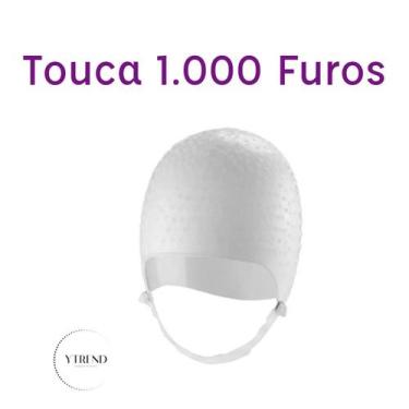 Imagem de Touca para luzes, mechas, reflexos, modelo romana 1000 furos - YTREND