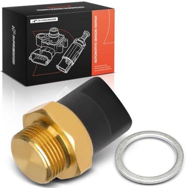Imagem de A-Premium Sensor de temperatura do líquido de arrefecimento do motor [3 pinos] Compatível com Audi A8 1997-1999, A8 Quattro 1997-2002 e Volkswagen EuroVan 1992-1993, Vanagon 1986-1990