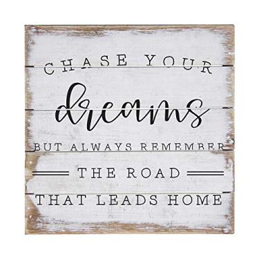 Imagem de Simply Said, INC Perfect Pallet Petites 8" Placa de madeira PET16398- Chase Your Dreams