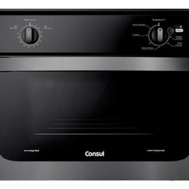 Imagem de Forno Elétrico Embutir Preto Inox 47L 46X60X58Cm 220V Consul, 220V