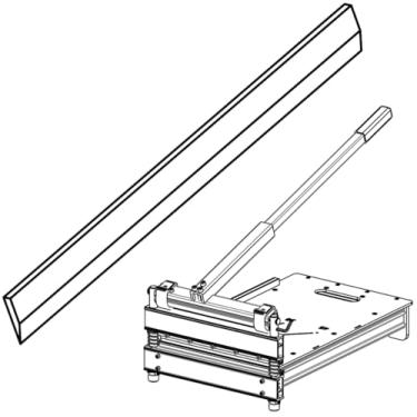 Imagem de Lâmina de substituição de 33 cm MC-330RB; para cortador de piso laminado profissional de 33 cm MC-330 e MD-330