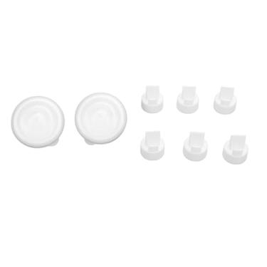 Imagem de 2PCS Protetor de backflow 6pcs Válvulas de pato branco Acessórios de popa de peito para S2 S1 9 Plus Dew 350