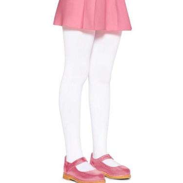 Imagem de Meia Calça Lobinha Opaca Fio 80 Infantil 2576-001, Branco antartida, B