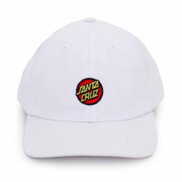 Imagem de Boné Santa Cruz Dad Hat Classic Dot - Branco-Unissex