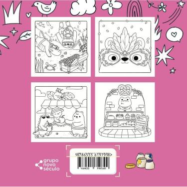 Imagem de Bob Cute - Dia a Dia - Vol. 02: Livro Com 24 Ilustrações Fofas Para Colorir e Relaxar