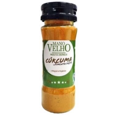 Imagem de Açafrão com Pimenta Preta Integral Orgânico 60g Mano Velho
