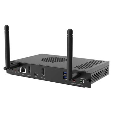 Imagem de JAV Mini PC OPS para Smart Board - Suporte de Computador OPS 4K Dual Display com 16GB RAM 256GB ROM/WiFi 6E/BT5.2 HDMI/DP OPS Módulo para Quadro Branco Interativo