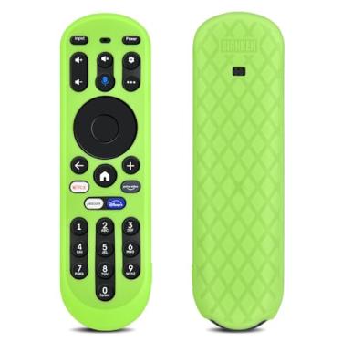 Imagem de Capa verde brilhante para controle remoto Xumo TV capa de silicone para Pioneer Element Hisense XUMO protetor de controle remoto