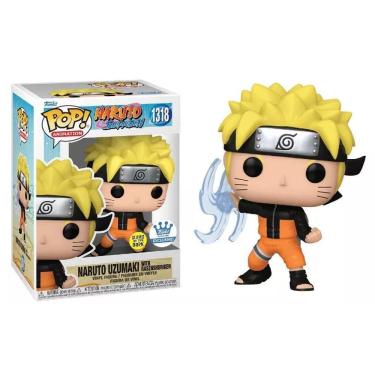 Imagem de Funko Pop 1318 Naruto Uzumaki With Rasenshuriken Glow