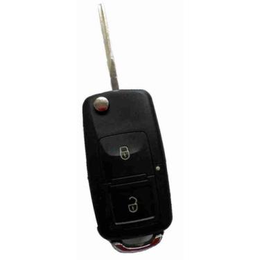 Imagem de Carcaça Capa Chave Canivete Volkswagen - 2 Botões - Importado