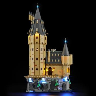 Imagem de YEABRICKS LED Light for Lego-76454 Harry Potter Hogwarts™ Castle: The Main Tower Building Blocks Model (Building Set NOT Included)