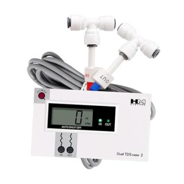 Imagem de Ioensy Analisador de qualidade da água DM2 Medidor portátil de alta precisão e fácil de usar, sonda dupla, medidor TDS para aquário