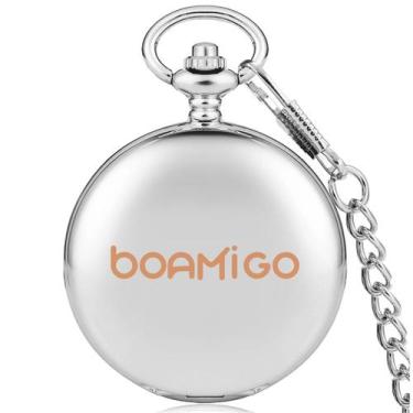 Imagem de Relógio De Bolso Masculino Vintage Original Quartz Antigo - Boamigo, P