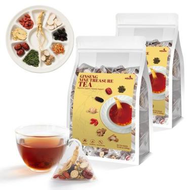 Imagem de Chá de ervas HIIHONE Ginseng Nine Treasures Kidney Tea x2