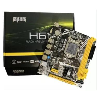 Imagem de Placa Mãe  H61m Intel  LGA  1155  Ddr3