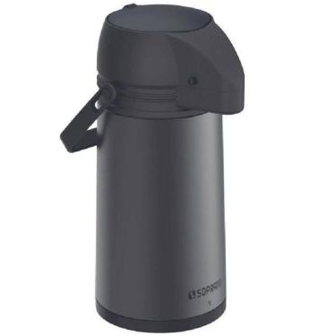 Imagem de Garrafa Térmica De Inox 1l Single Soprano Preto