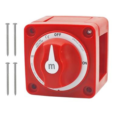 Imagem de Interruptor liga/desliga 300A 3 posições circuito duplo desconexão de energia isolador de corte para barco marítimo iate carro caminhão trailer veículo