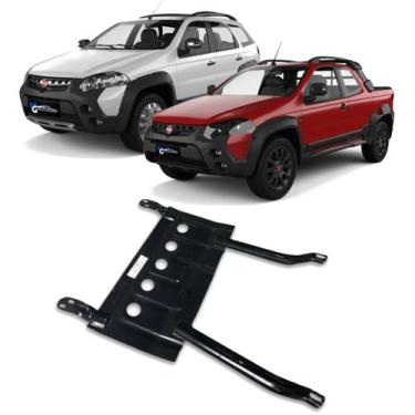 Imagem de Protetor Carter Peito Aço Palio Weekend Strada 2005 Até 2019 - Atos