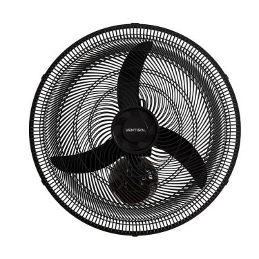 Imagem de Ventilador De Parede 50cm Oscilante 110V New Preto Ventisol