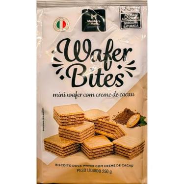 Imagem de Biscoito Italiano Mini Wafer Creme De Cacau Chocolate 250G