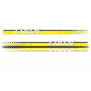 Imagem de Adesivo Chevrolet Cruze Faixa Lateral - Cromo Sign