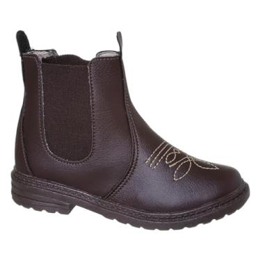 Imagem de Bota Jequinha Menino Minipasso (Café, BR, Criança de 4 a 8 anos, Numérico, 24)