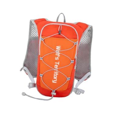 Imagem de Pegciuho Colete de Hidratação para Corrida, Mochila Respirável para Homens E Mulheres, Mochila Leve para Ciclismo de Trilha, Caminhadas E Escaladas, Laranja