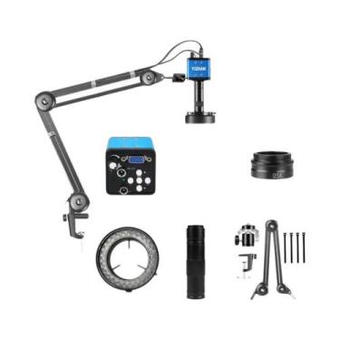 Imagem de Microscópio Industrial 4K HDMI USB Com Ampliação De 150X E Suporte Apr