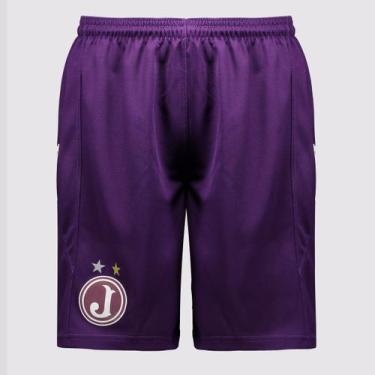 Imagem de Calção Kappa Juventus da Mooca 2025 Goleiro Treino Roxo, M