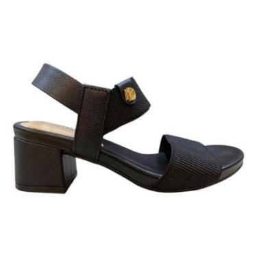 Imagem de Sandalia Feminino Modare Casual Ultraconforto Calce Fácil Elástico 7187.100 Preto-Feminino