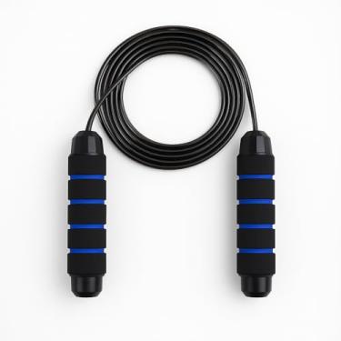 Imagem de Corda de Pular Cross Speed Rope Rolamento Profissional Fit (Azul)