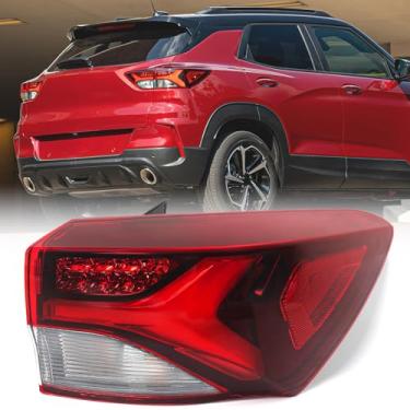 Imagem de FIONE Luz traseira de LED compatível com Chevy Trailblazer ACTIV|RS 2021 2022 2023 Lâmpada de freio traseira traseira GM2805148 lado direito do passageiro