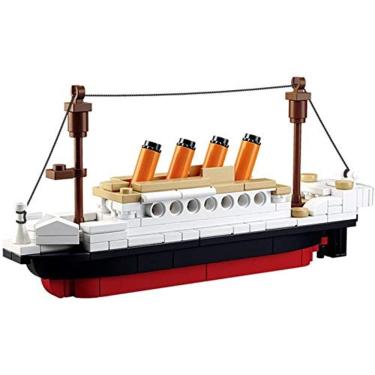 Imagem de Blocos de construção SuSenGo para Titanic ShipBoat 3D Modelo Educ