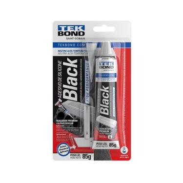 Imagem de Cola silic.alta temp. 85g black tekbond