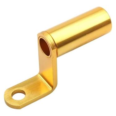 Imagem de BYYINGSUS Compatível com suporte de espelho retrovisor CNC alumínio suporte de extensão de motocicleta adaptador de espelho de motocicleta acessórios de motor (E)