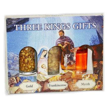 Imagem de Kit 3 Elementos Terra Santa Ouro, Mirra.. Importado Israel