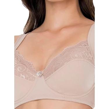 Imagem de Sutiã Dilady 123410 Plus Size Com Aro Renda e Microfibra T. 46/54, 52,