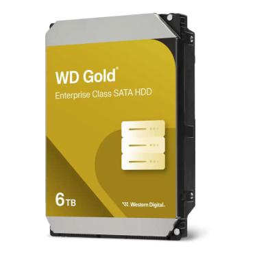 Imagem de HD 6TB SATA - 7200RPM - 256MB Cache - Western Digital Gold - Alta Performance - WD6004FRYZ