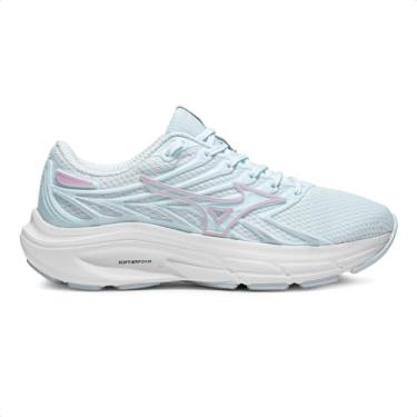 Imagem de Tênis Mizuno Jet 8 Feminino (Azul Claro/Rosa, BR, Adulto, Numérico, 37)