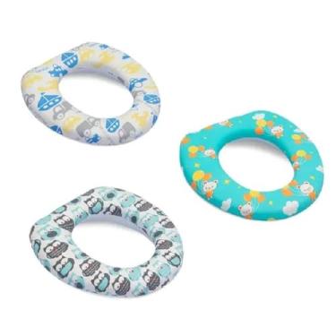 Imagem de Adaptador Vaso Sanitário Infantil Almofada Redutor Assento