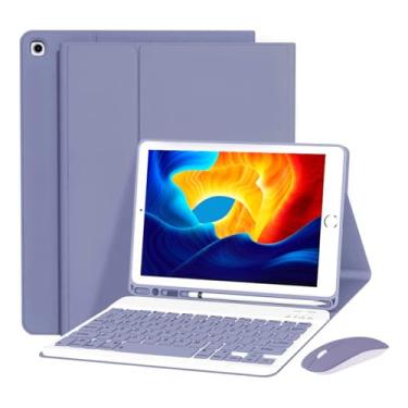 Imagem de Kit Capa para Samsung S6 Lite 10.4 Polegadas: Capa para Tablet + Teclado Removível + Mouse