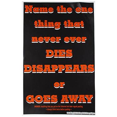 Imagem de Youth Change Postagem na Internet, sala de bate-papo, pôster de sala de aula de segurança de redes sociais - Pôster #690