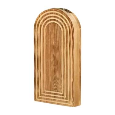 Imagem de XLWLLNJ Vaso de Parede de Madeira Moderno para Pendurar No Banheiro, Corredor E Sala de Jantar