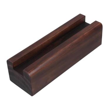 Imagem de Fenteer Suporte para espelho de corpo inteiro, suporte de madeira para obras de arte, base de antiderrapante conveniente para espelho, para sala de estar, Style E