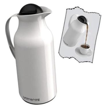 Imagem de Garrafa Térmica Bico Antigotas 1 Litro Para Café Chá Terere - Unitermi