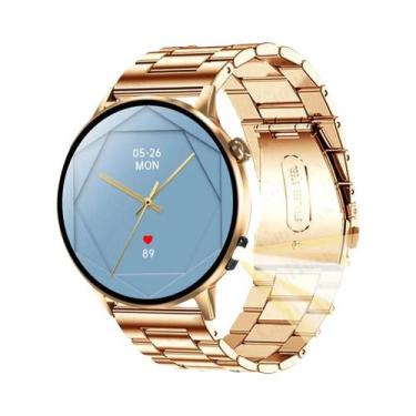 Imagem de Relógio Inteligente Ultra-Fino Feminino Com Display Sempre Ativo Lante